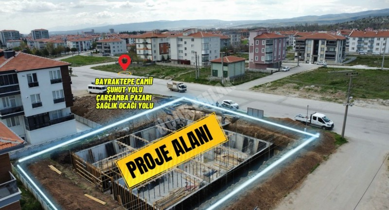 AFYON ÜÇOK EMLAKTAN MARESAL F ÇAKMAK MAH SATILIK SIFIR LÜX 3+1 DAİRELER