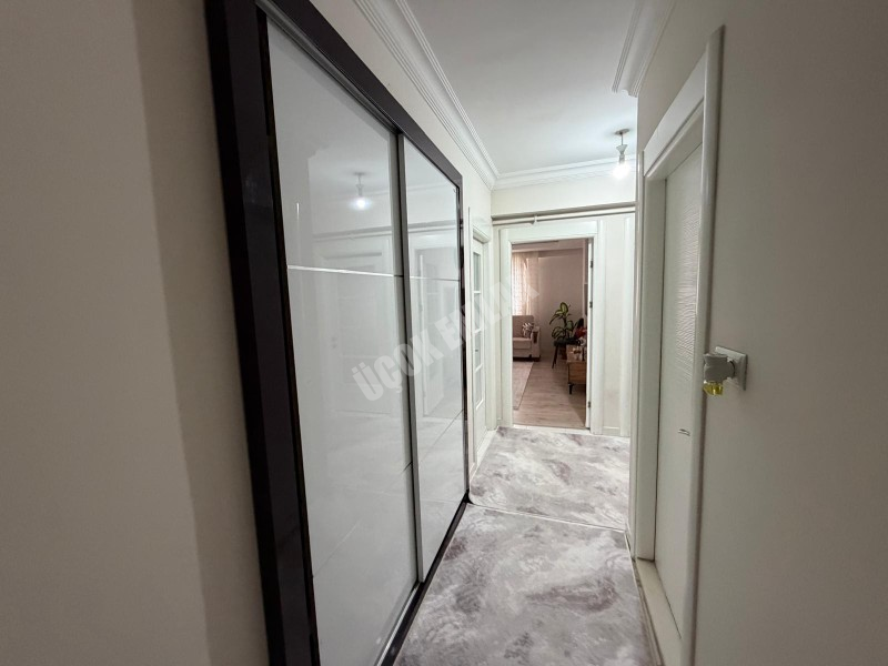 AFYON ÜÇOK EMLAKTAN KANLICA MAH 4+1 150M² EBEVEYN BANYOLU GENİŞ SATILIK DAİRE