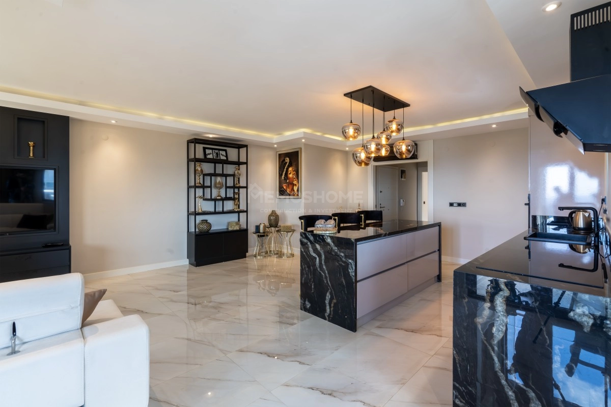 Oba Seafront | Full Sea View 3+1 Apartment