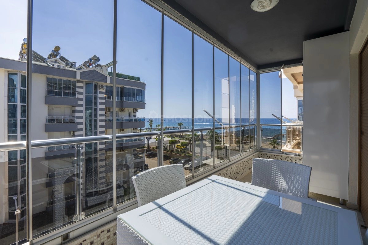 Oba Seafront | Full Sea View 3+1 Apartment
