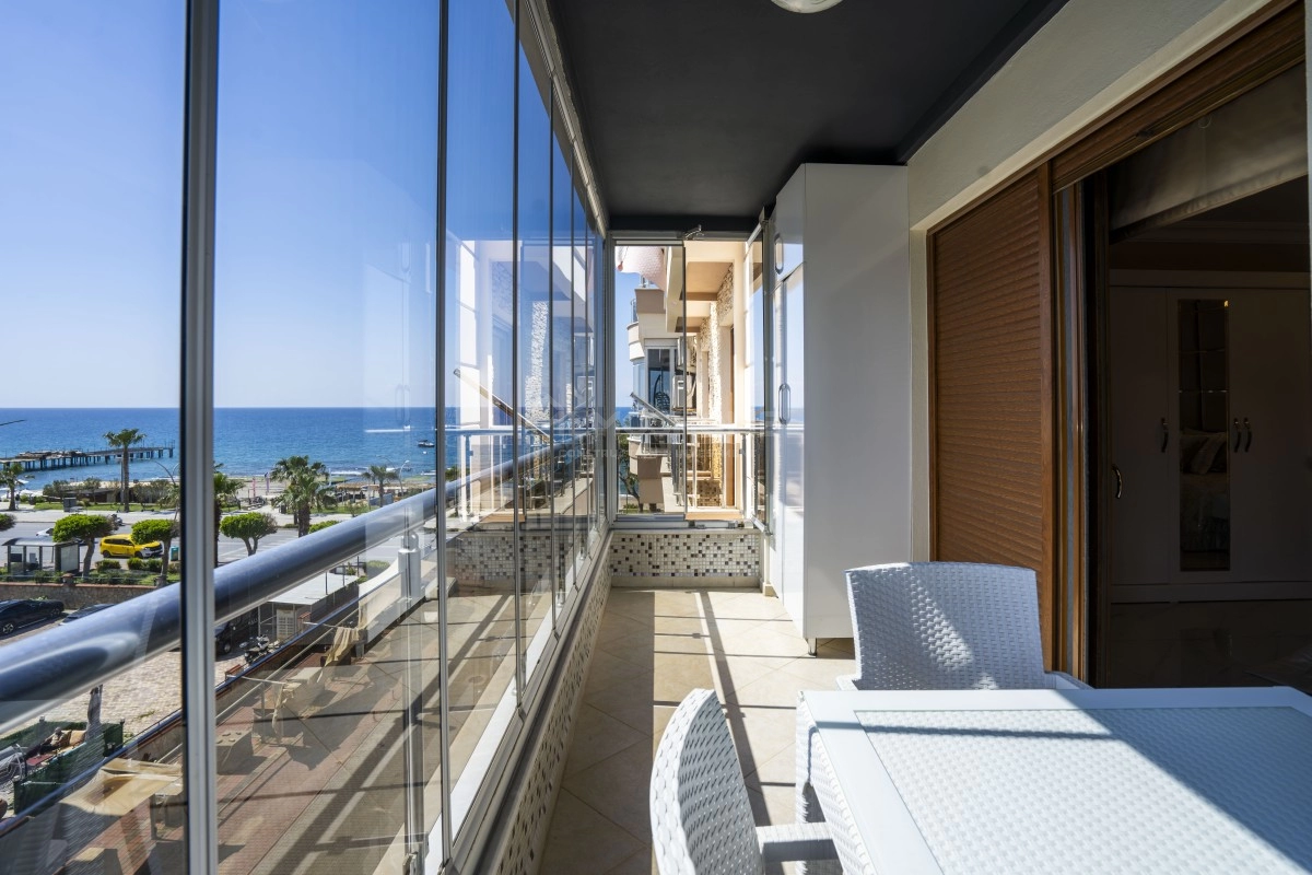 Oba Seafront | Full Sea View 3+1 Apartment
