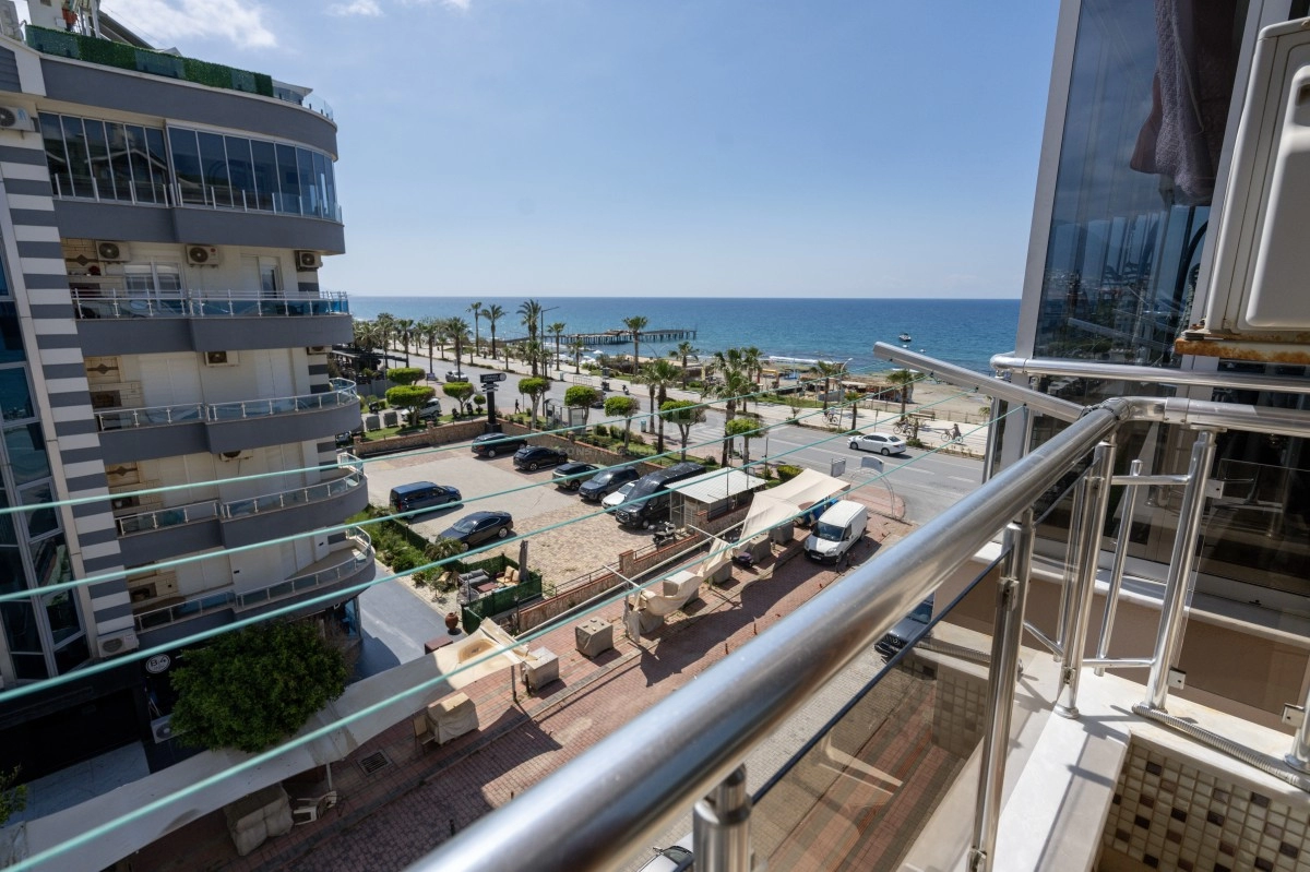 Oba Seafront | Full Sea View 3+1 Apartment