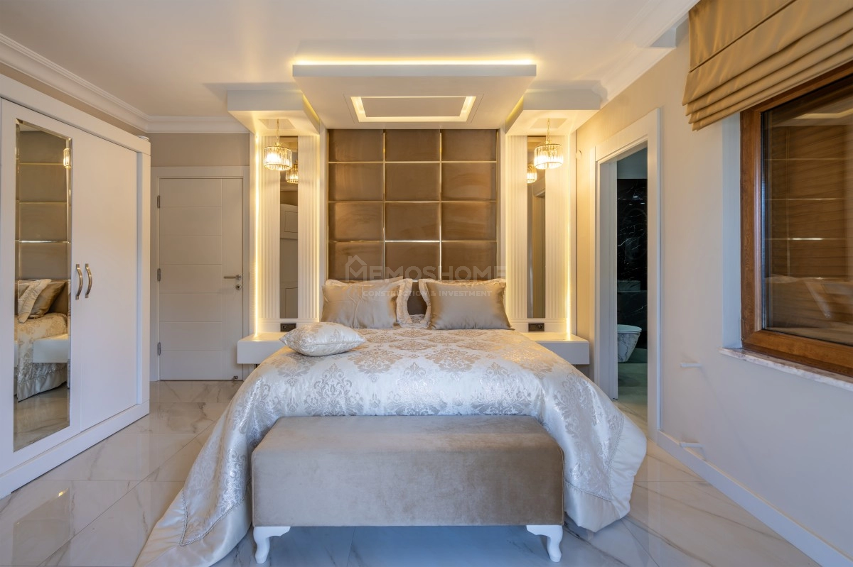 Oba Seafront | Full Sea View 3+1 Apartment