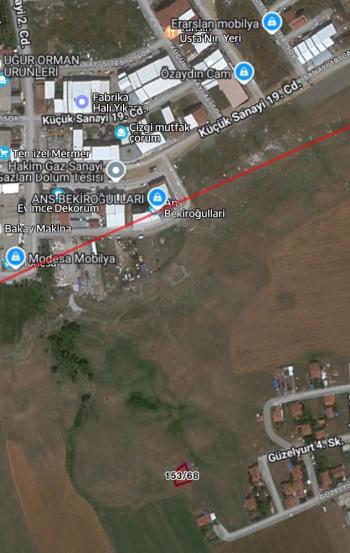 GÜVENAY - ÇORUM GÜZELYURT TA TEK TAPU 250 M² SATILIK ARSA 