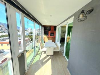 KKTC Girne Merkezde Muhteşem Manzaralı Ultra Lüks Kiralık 3+1 Eşyalı Penthouse