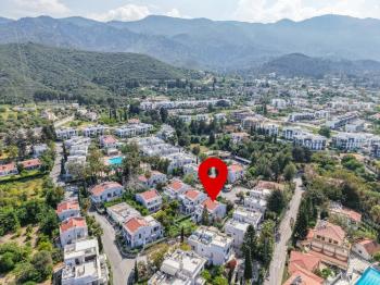Kıbrıs Girne Alsancak Milos Park Homes da Satılık 2+1 Çok Özel İkiz Villa