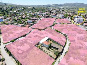 Didim Akyeniköy'de Satılık 1000m2 Arsa ve Ruhsatlı Köy Evi - Ege Emlak Didim