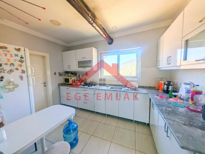 Didim Akyeniköy'de Satılık 1000m2 Arsa ve Ruhsatlı Köy Evi - Ege Emlak Didim