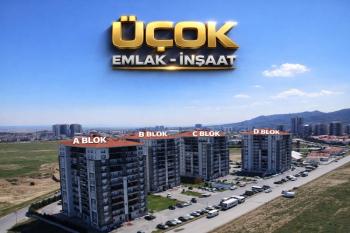 AFYON ÜÇOK EMLAKTAN ERKMEN MAH 4+1 165M² SIFIR AYARINDA SATILIK DAİRE 