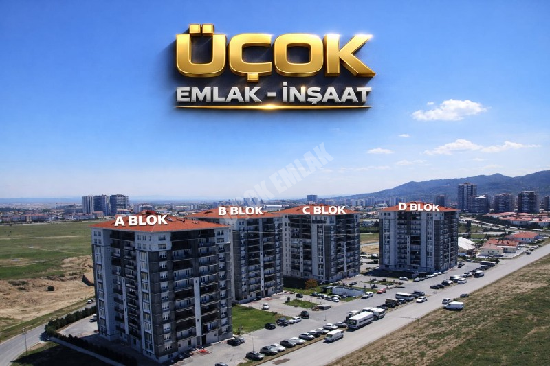 AFYON ÜÇOK EMLAKTAN ERKMEN MAH 4+1 165M² SIFIR AYARINDA SATILIK DAİRE 