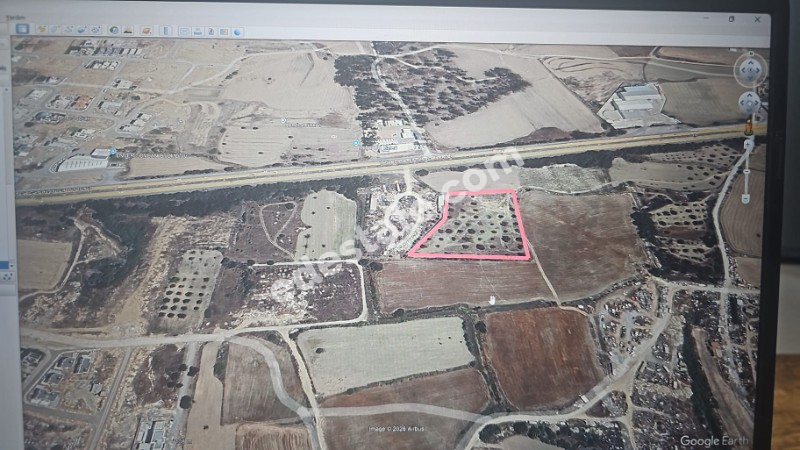 Lefkoşa Hamitköy Anayol Üzeri TÜRK Koçanlı İmara Açık Satılık Arsa