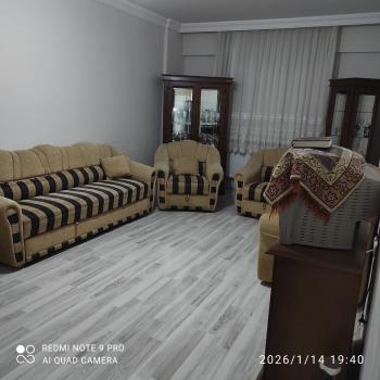 GÜVENAY - ÇORUM BUHARAEVLER SELÇUK CADDESİ ÜZERİ 3+1 EŞYALI KİRALIK DAİRE