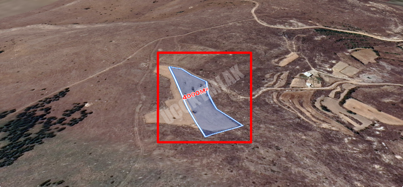AFYON ÜÇOK EMLAKTAN SARIKÖYÜNDE 4000M² SATILIK TARLA 