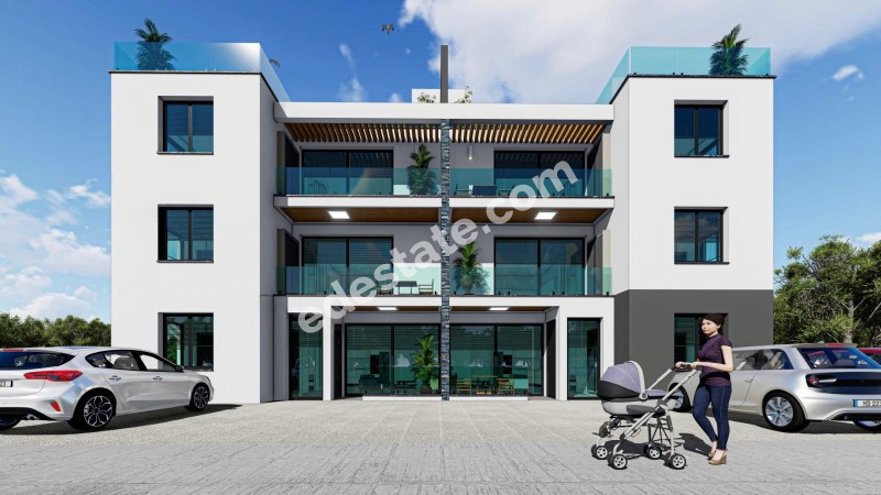 Lefkoşa Yenikent Bölgesinde SATILIK 2+1 Daireler