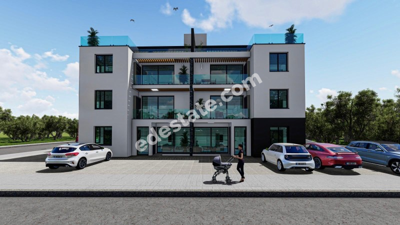 Lefkoşa Yenikent Bölgesinde SATILIK 2+1 Penthouse Daireler
