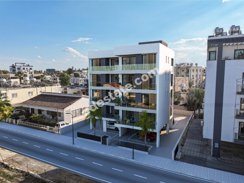 Lefkoşa Ortaköy Bölgesinde TÜRK MALI SATILIK 2+1 Daireler