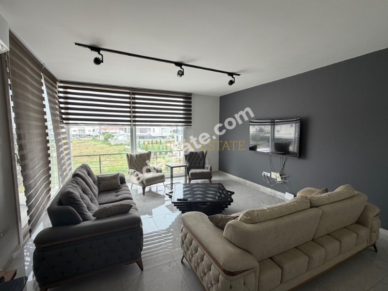 Lefkoşa Gönyeli'de 2 Katlı Binada Full Eşyalı Satılık 3+1 Daire