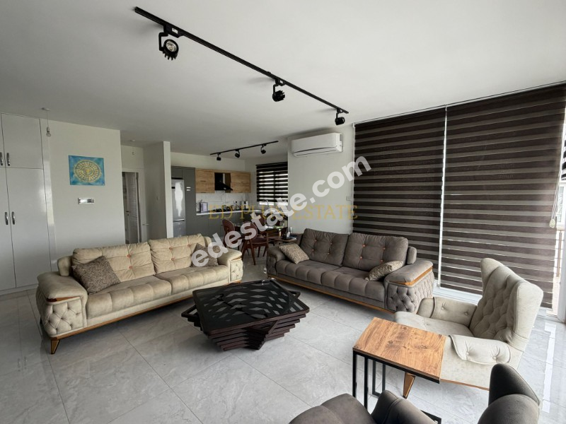 Lefkoşa Gönyeli'de 2 Katlı Binada Full Eşyalı Satılık 3+1 Daire