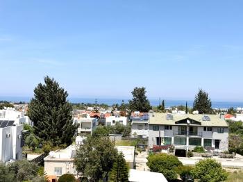 Kıbrıs Girne Edremit Çevreyolu Üzerinde Satılık Deniz ve Dağ Manzaralı Sıfır Ofisler