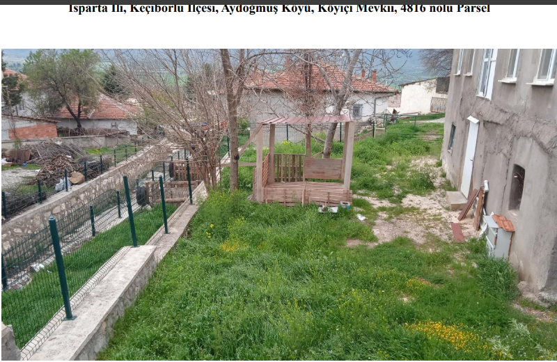ISPARTA KECİBORLU MÜSTAKİL EV TAPU SAHİBİ PERTA EMLAK ÜMİT TAHMAZ