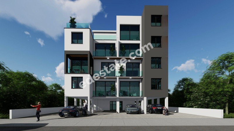 Lefkoşa Ortaköy Bölgesinde Satılık 2+1 PENTHOUSE