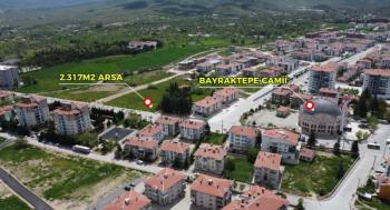 AFYON ÜÇOK EMLAKTAN MAMREŞAL FEVZİ ÇAKMAK MAH 2.317M² SATILIK ARSA 