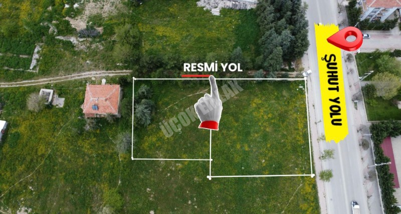 AFYON ÜÇOK EMLAKTAN MAMREŞAL FEVZİ ÇAKMAK MAH 2.317M² SATILIK ARSA 