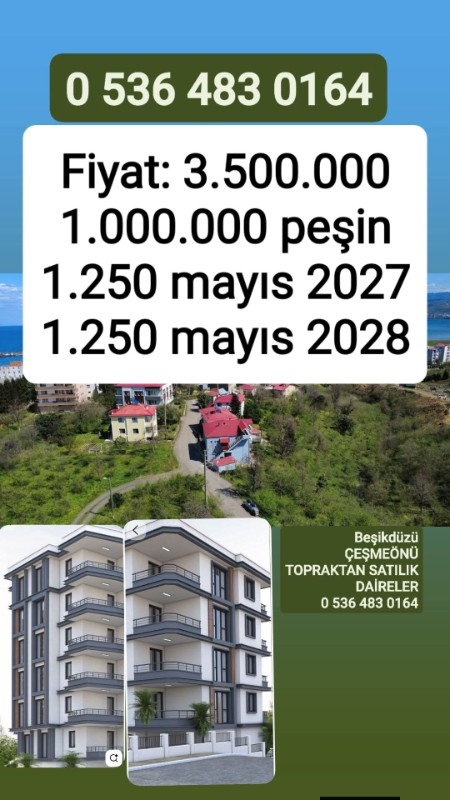  ( TAKASLI ) TOPRAKTAN SATILIK YARISI PEŞİN YARISI VADELİ