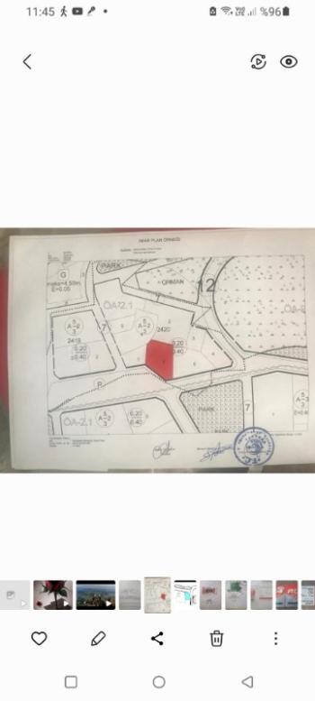 MUDANYA ALTINKUM DENİZ MANZARALI 2 KAT VİLLA İMARLI 710 M2 ARSA