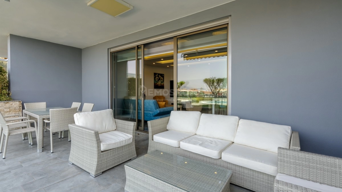 Garten Duplex Mit Meerblick Kestel