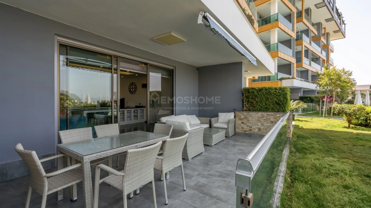 Garten Duplex Mit Meerblick Kestel