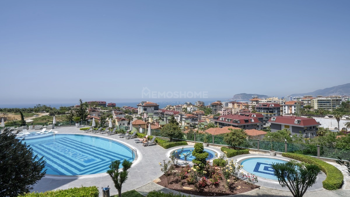 Garten Duplex Mit Meerblick Kestel