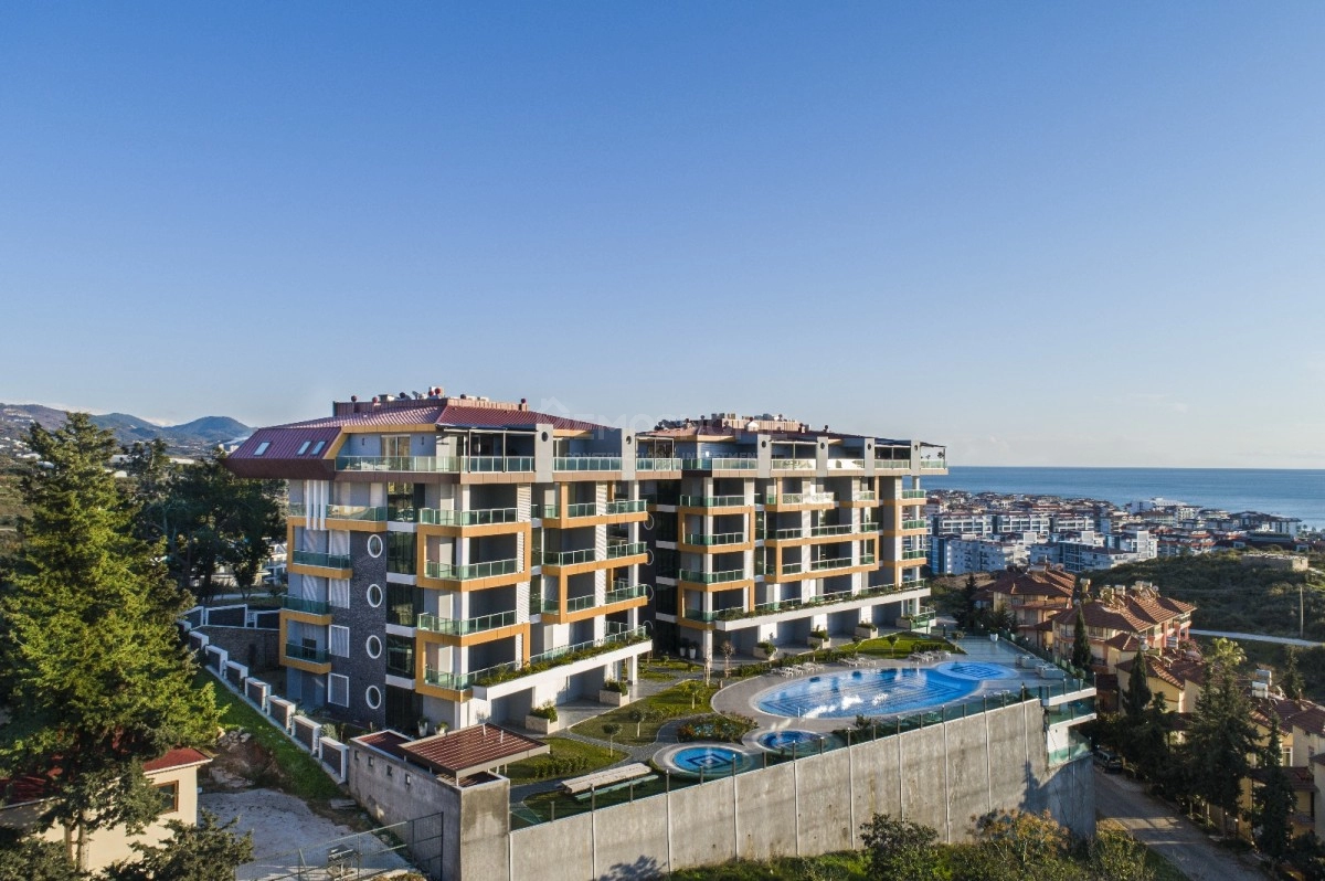 Garten Duplex Mit Meerblick Kestel