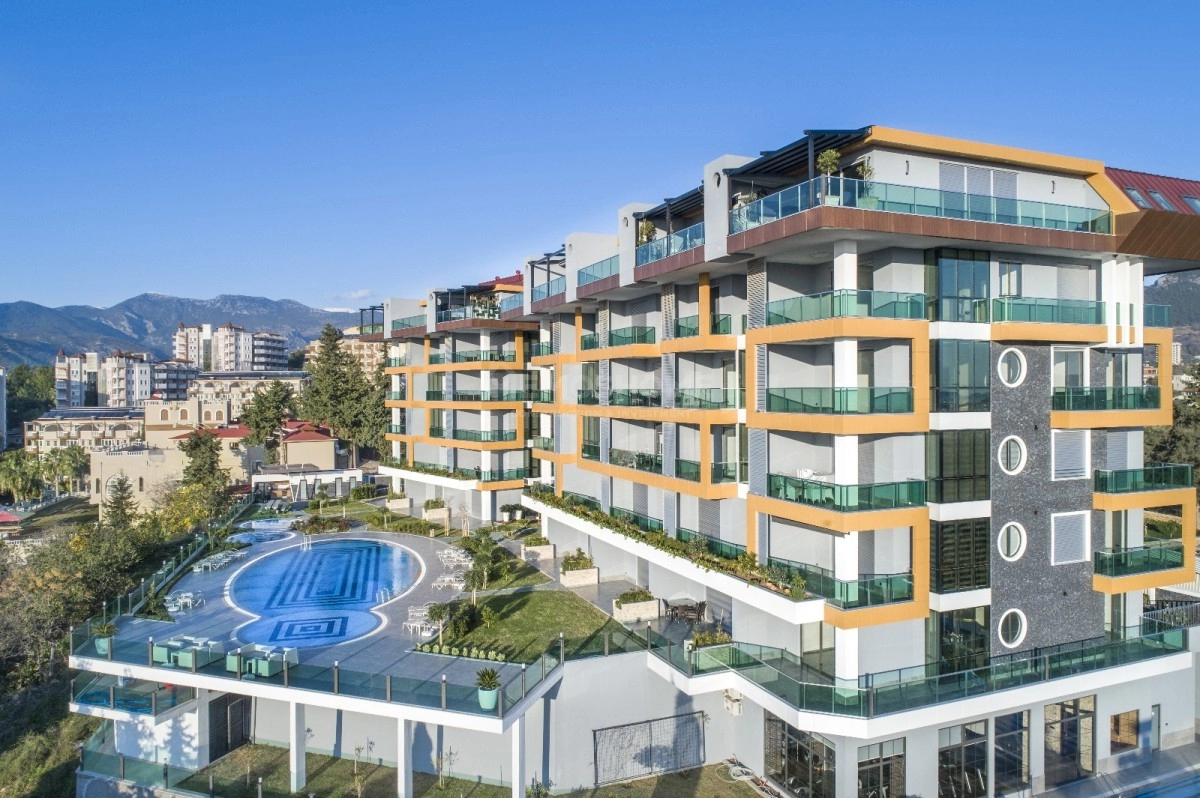 Garten Duplex Mit Meerblick Kestel