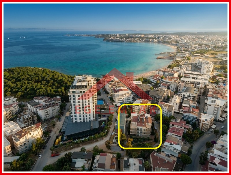 Altınkumda Satılık Asansörlü Kapalı Otoparklı Modern Daire