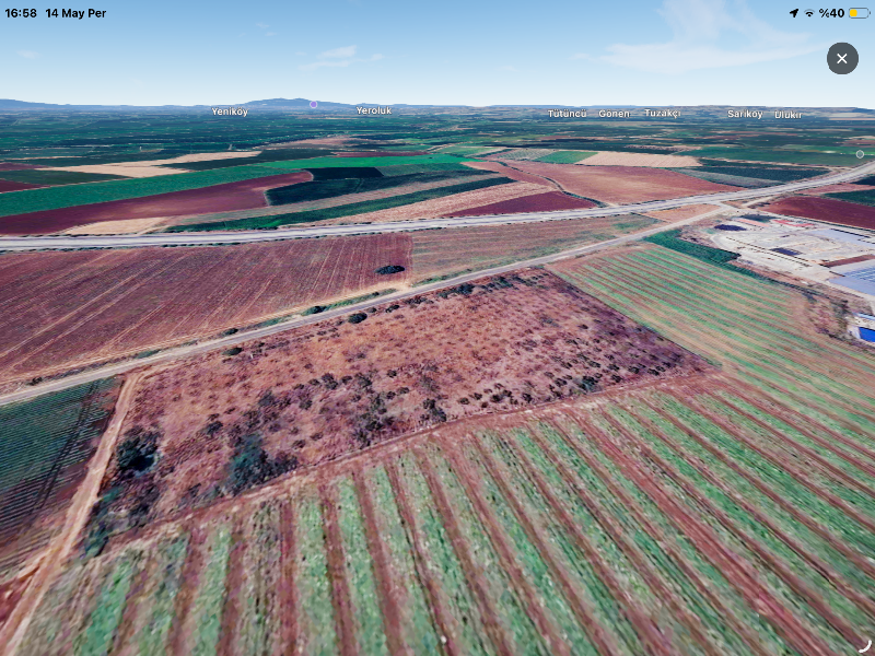 DijitalEmlak’tan Karacabey Bandırma yolunda Satılık 15.700 m2 Yatırımlık Arazi.
