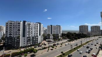 Elmas'tan Akdeniz Mah.’de GMK Üzeri Deniz Manzaralı Eşyalı 1+1
