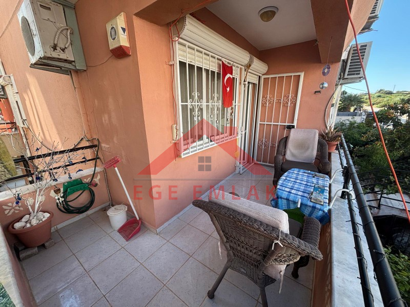 Didim Altınkum Sınırında İngiliz Aileden Tam Eşyalı Satılık 3+1 Ebeveyn Banyolu Ara Kat Daire