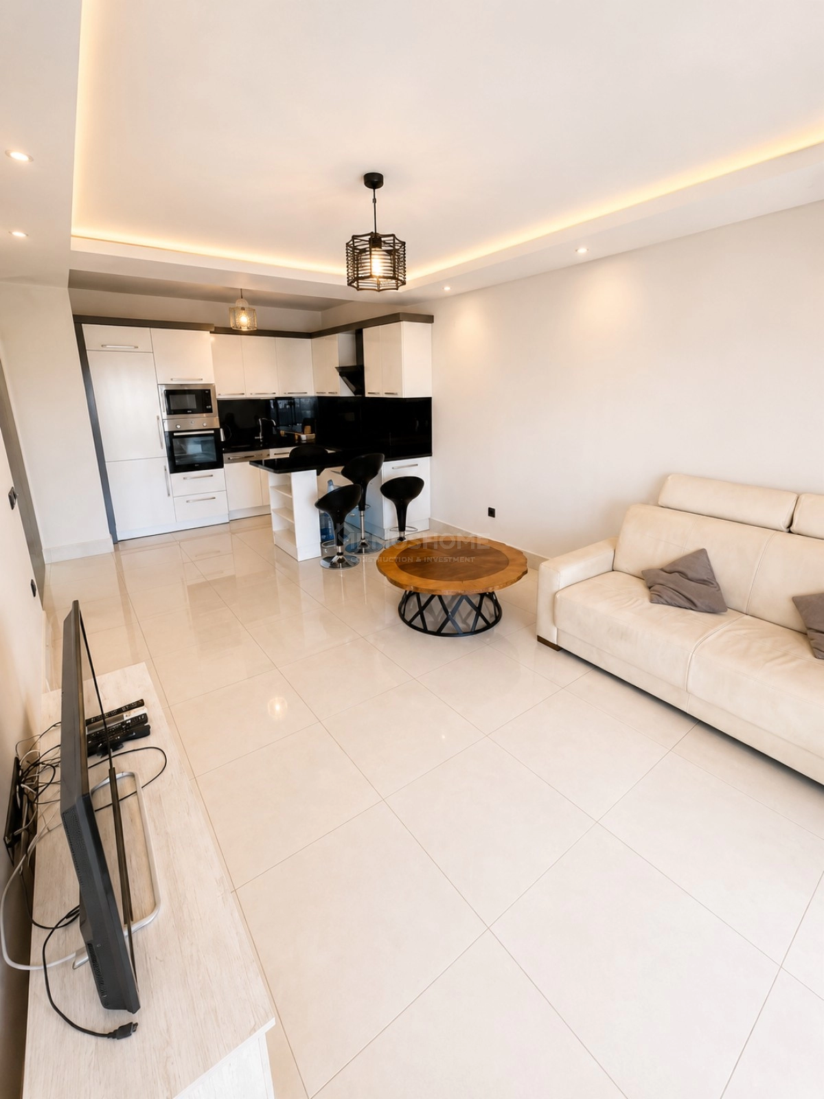 Luxury Furnished 1+1 Apartment Tosmur