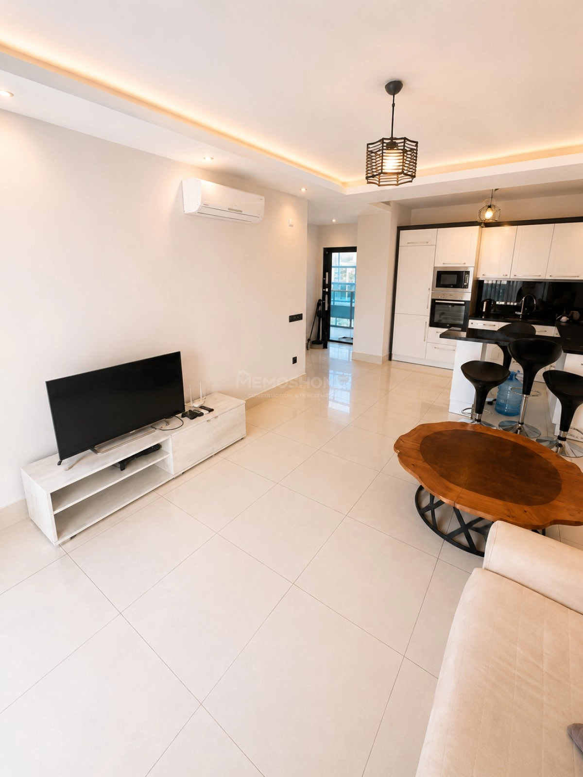 Luxury Furnished 1+1 Apartment Tosmur