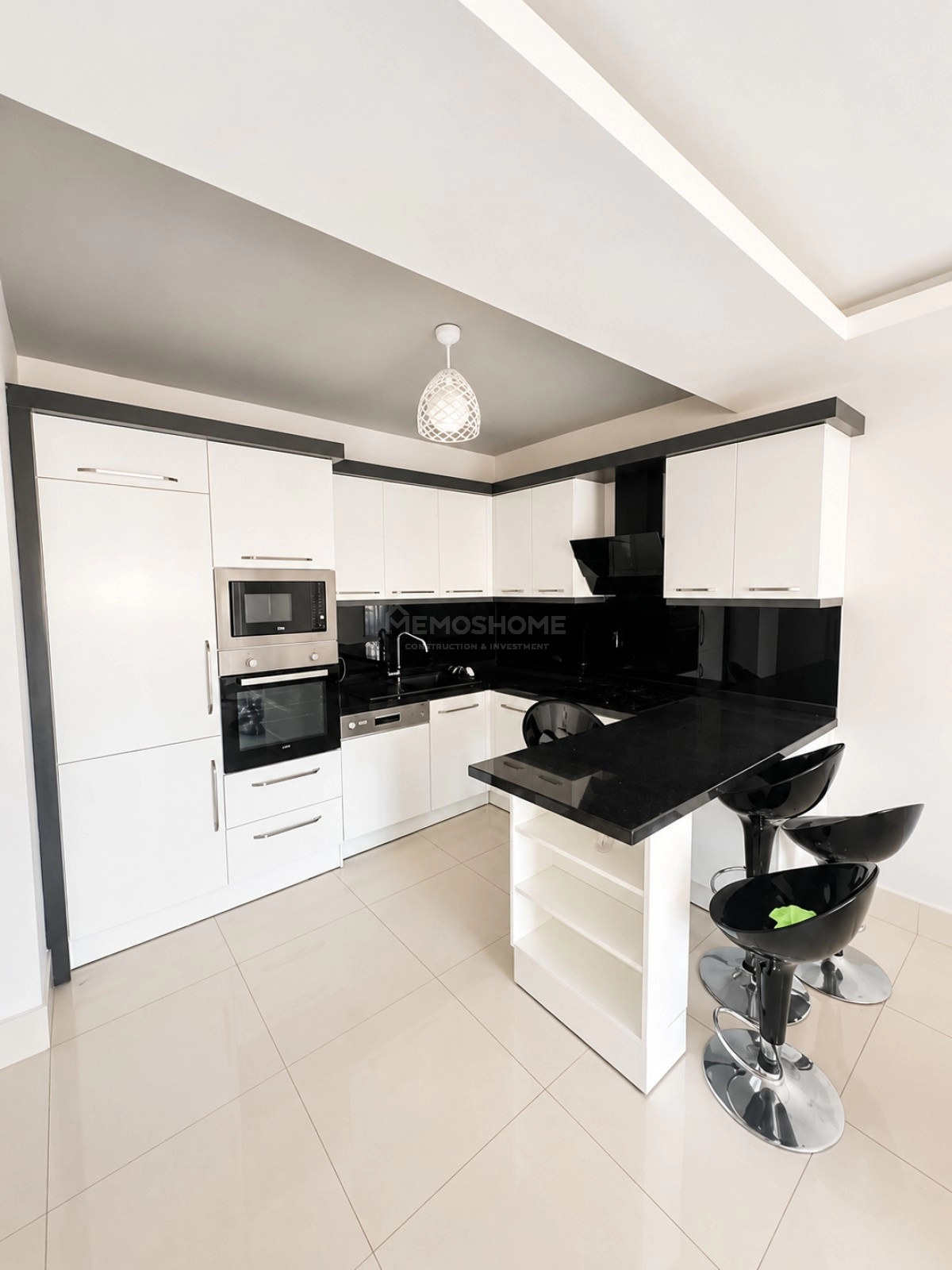 Luxury Furnished 1+1 Apartment Tosmur