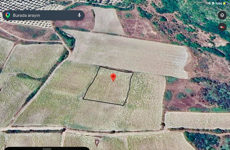DijitalEmlak'tan Karacabey Çamlıca'da Satılık 2.800 m2 Yatırmlık Kıymetli Arazi.