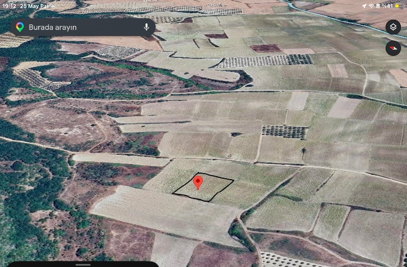 DijitalEmlak'tan Karacabey Çamlıca'da Satılık 2.800 m2 Yatırmlık Kıymetli Arazi.