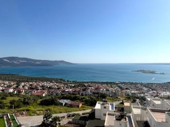 Didim Akbükde Satılık Deniz Manzaralı 3+1 Dubleks Daire