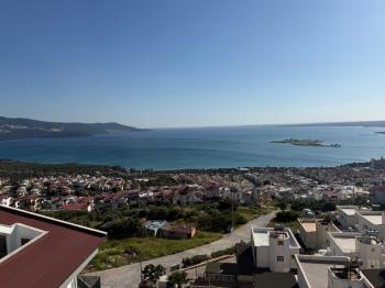 Didim Akbükde Satılık Deniz Manzaralı 3+1 Dubleks Daire