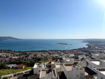 Didim Akbükde Satılık Deniz Manzaralı 3+1 Dubleks Daire