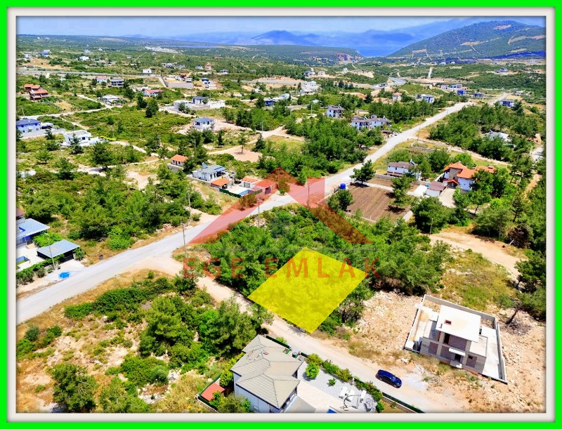 Didim Seyrantepede Satılık Villa İmarlı Arsa