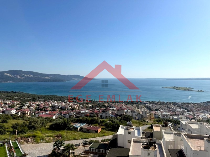 Didim Akbükde Satılık Deniz Manzaralı 3+1 Dubleks Daire