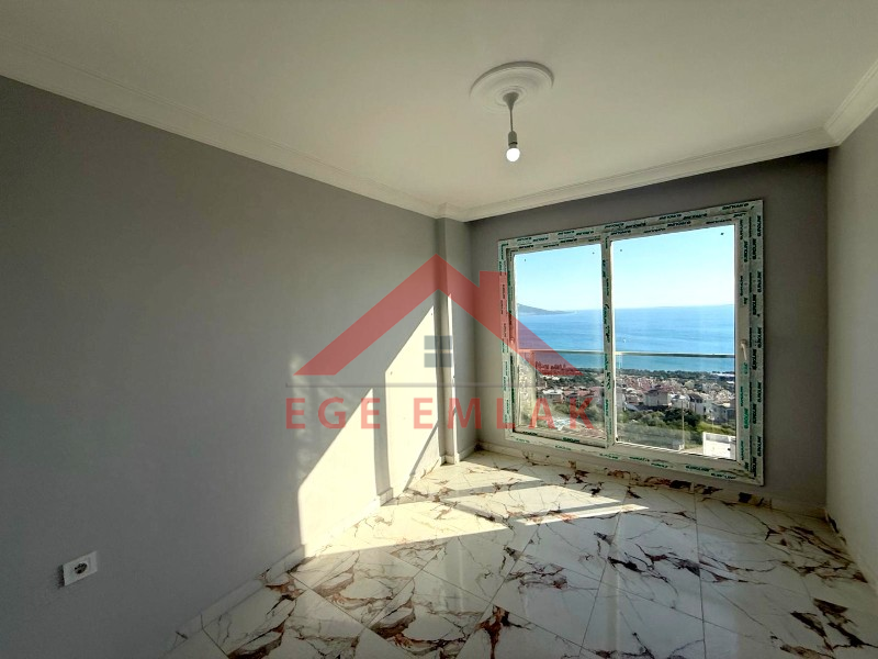 Didim Akbükde Satılık Deniz Manzaralı 3+1 Dubleks Daire