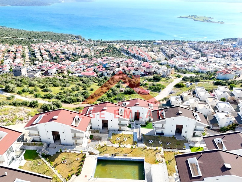 Didim Akbükde Satılık Deniz Manzaralı 3+1 Dubleks Daire